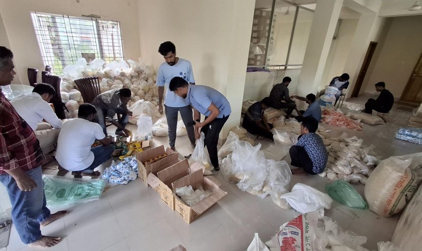 Helping flood effected people